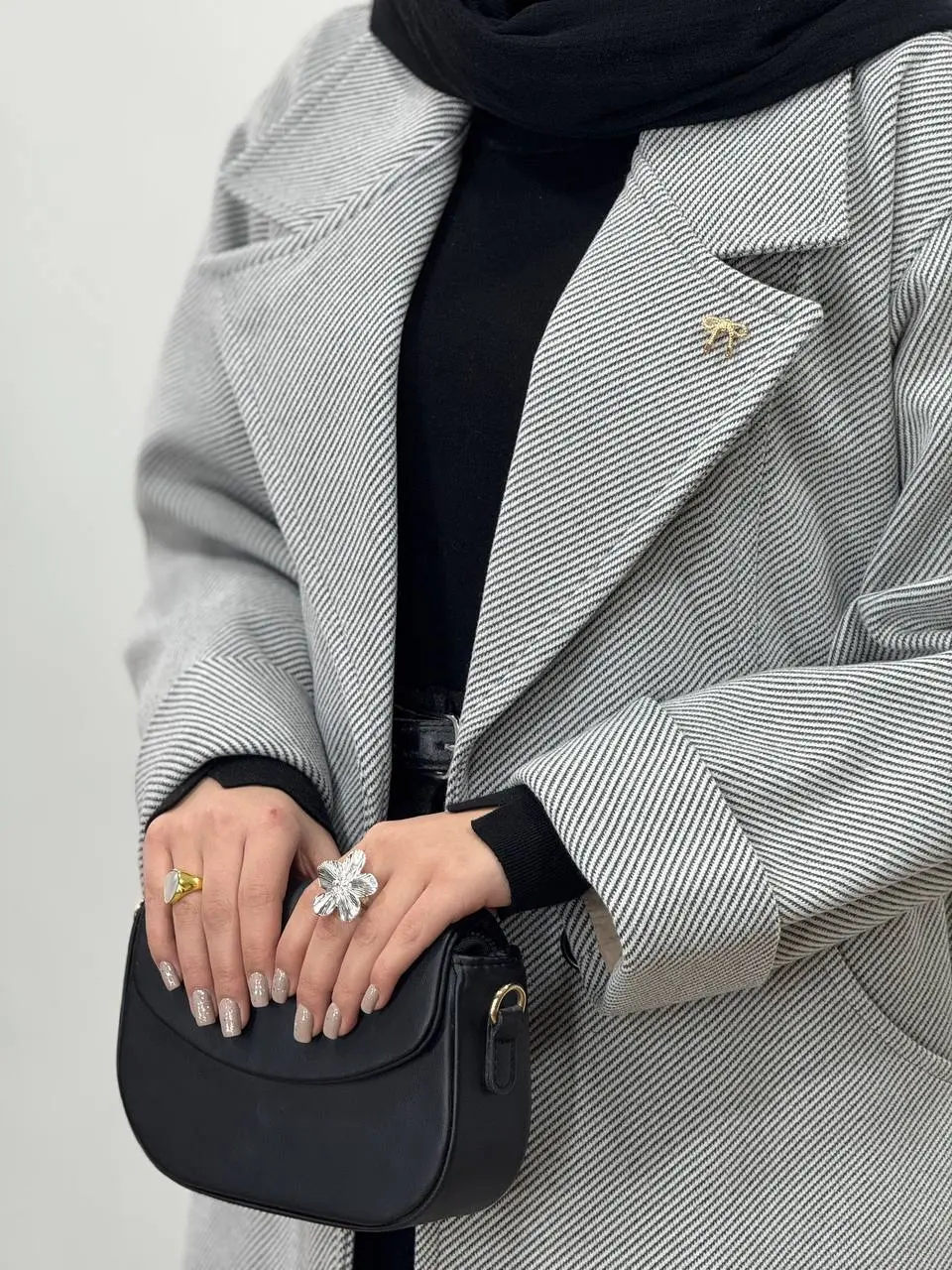 پالتو فوتر بلند آستردار ماهرخ